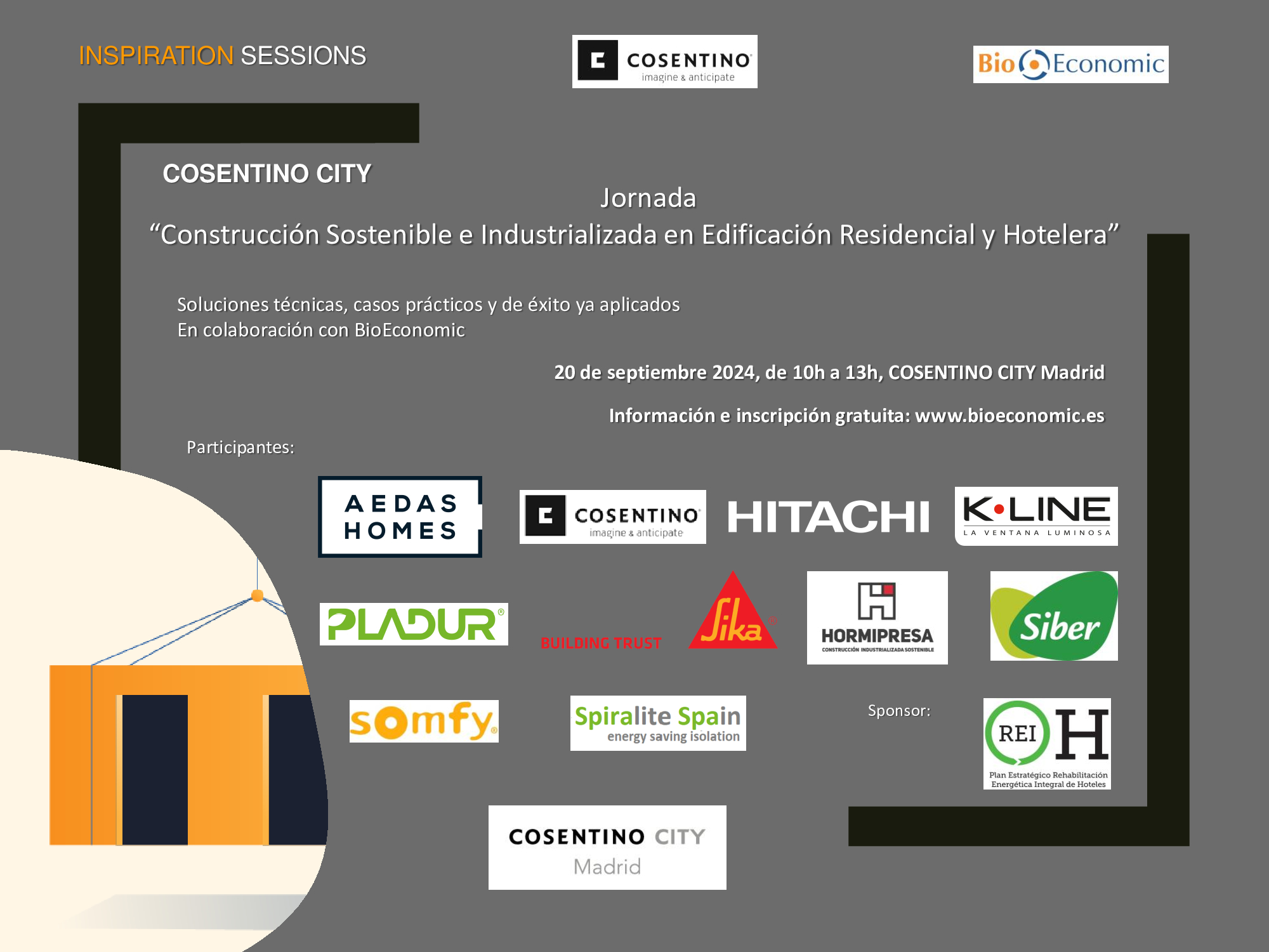 Jornada COSENTINO “Construcción Sostenible e Industrializada en Edificación Residencial y Hotelera”